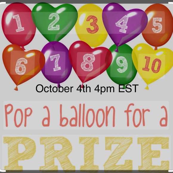 Accessories - Popping for prizes all to run starting at $20